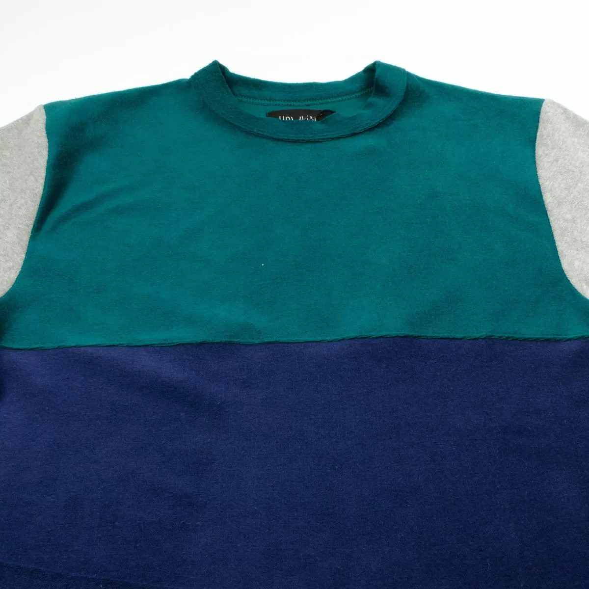 Howlin' - Sunforest Two Color Block T-shirt - Navy / Green / Grey