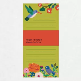 Hummingbird Magnet Notepad