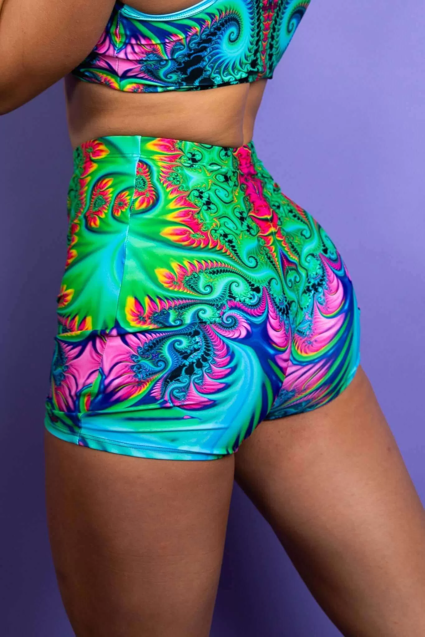 Hypnotic High Waist Shorts