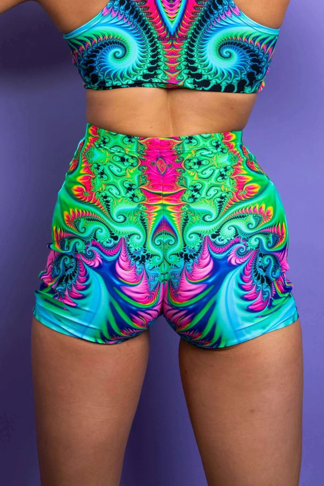 Hypnotic High Waist Shorts