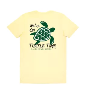 Island Tee - Youth Short Sleeve - Yellow Turtle Time