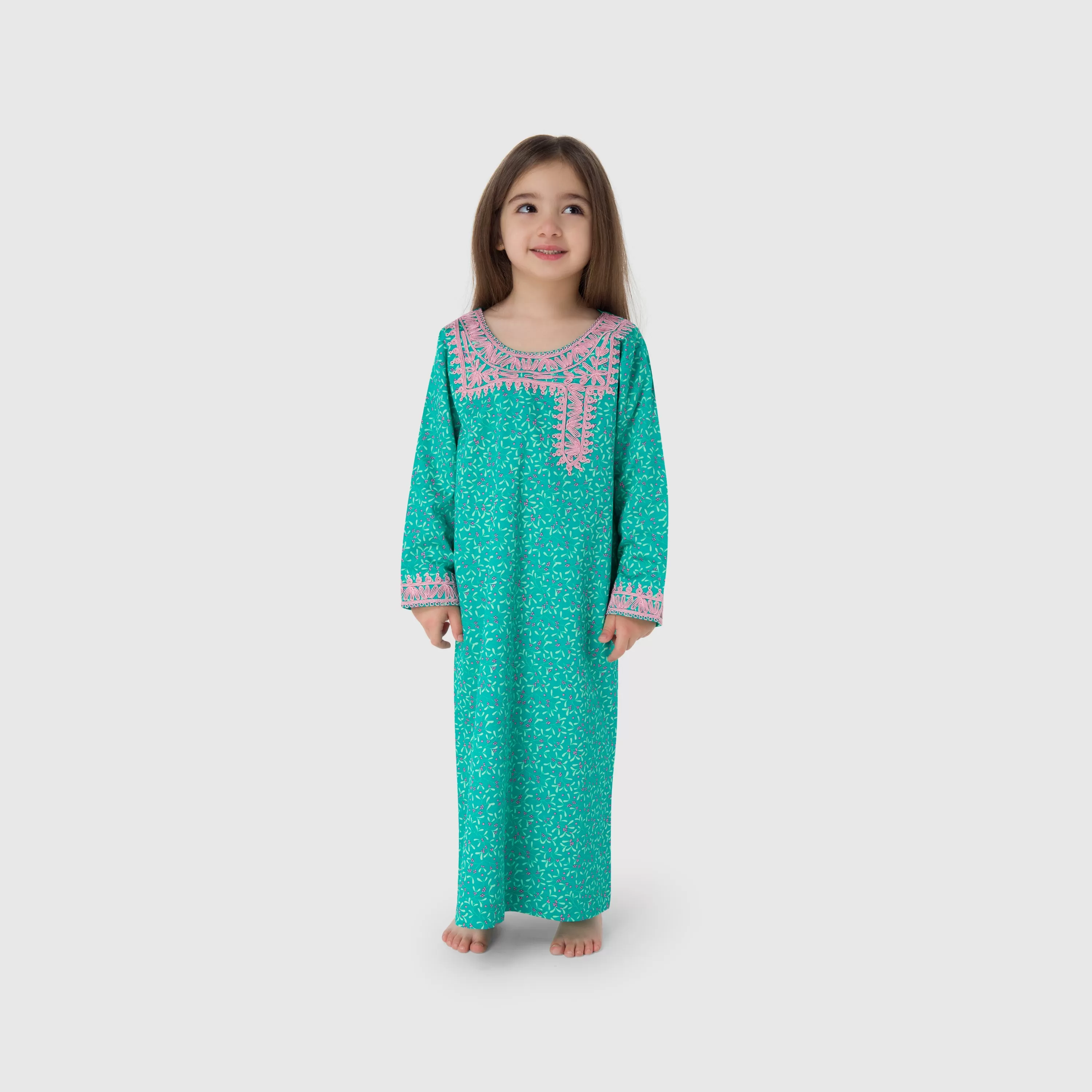 Jalabiya Farah Collection - Blue