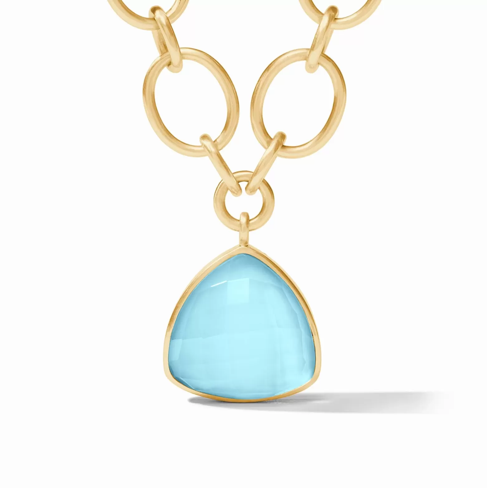 Julie Vos Aquitaine Statement Necklace, Capri Blue