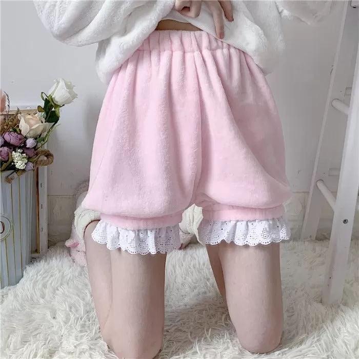 Kawaii Pumpkin Soft Shorts AD12625