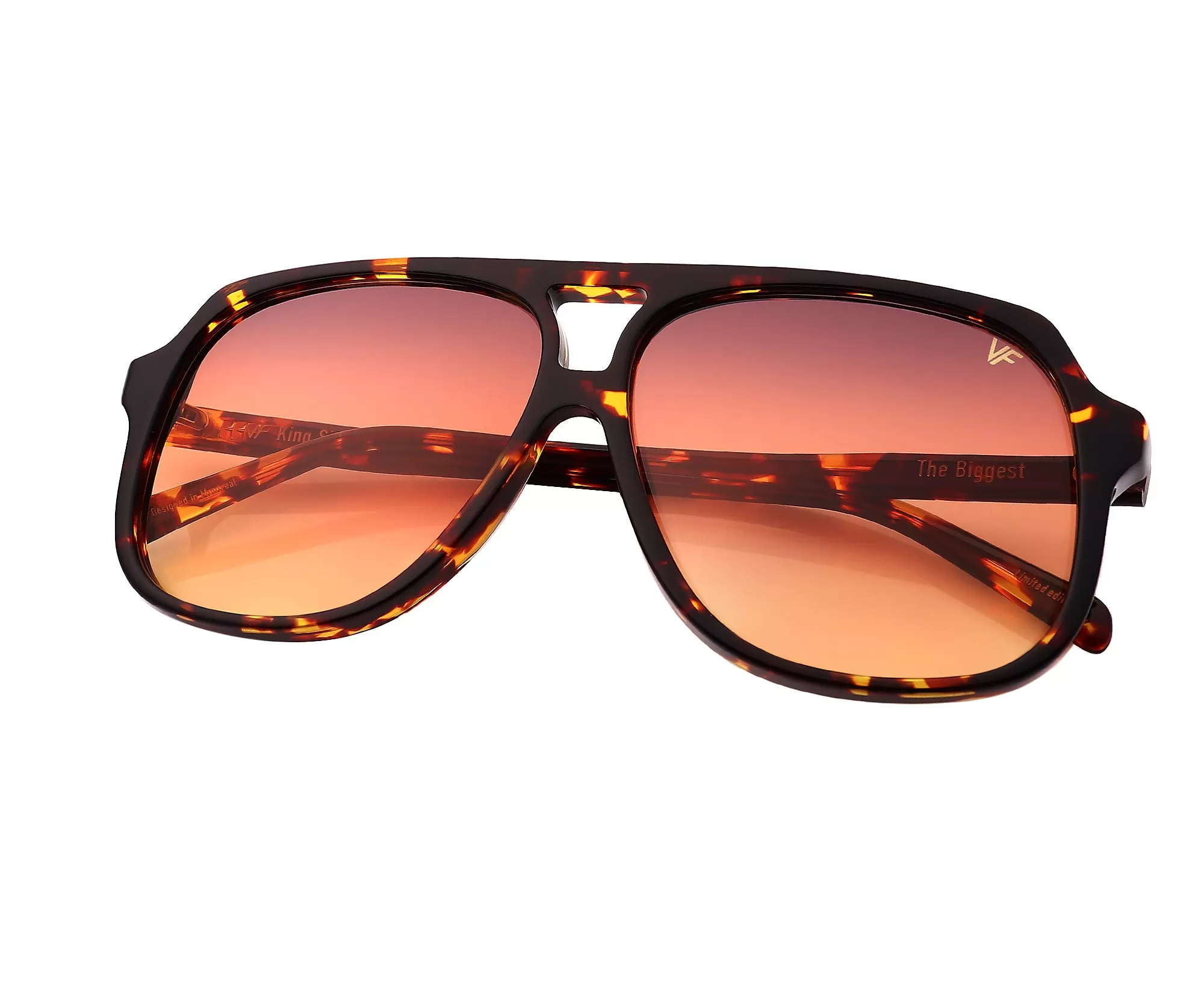 King Size Brown Tortoise Acetate