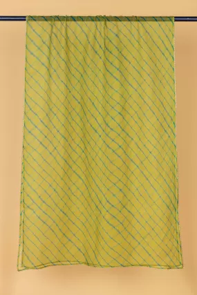 Lime Green Doria Dupatta