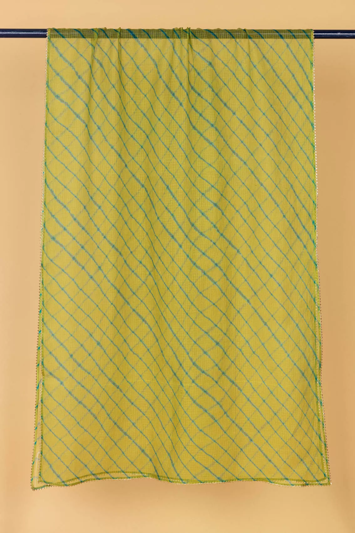 Lime Green Doria Dupatta