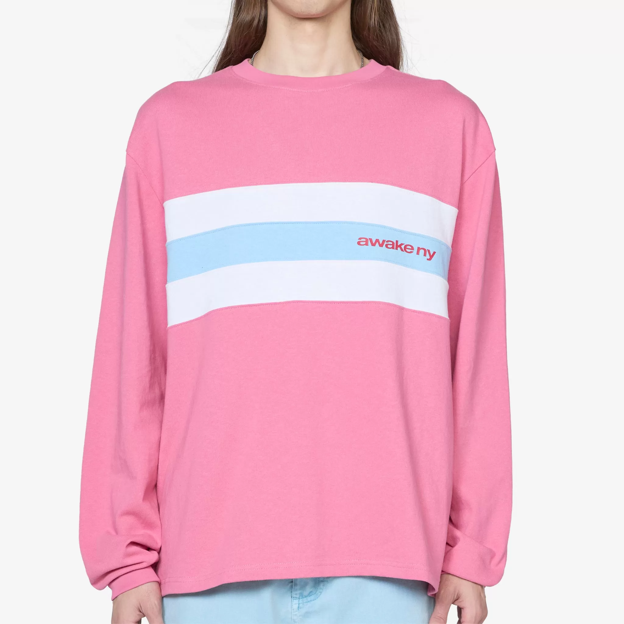 Longsleeve Stripe Shirt Pink