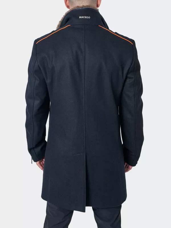 Maceoo Jacket | Peacoat CaptainOrange Blue