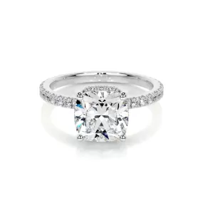 Madeline Lab Grown Diamond Ring -18K White Gold