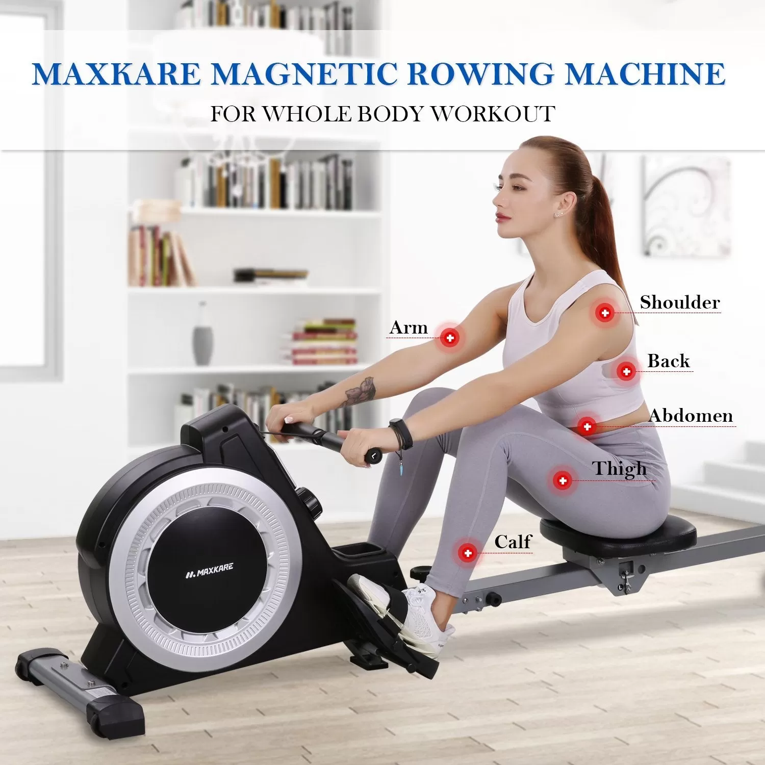 Magnetic Rowing Machine Indoor Use