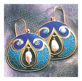 Mediterranean Screw Back Earrings