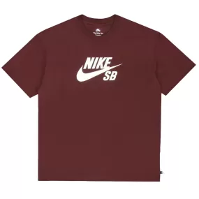 Nike SB Logo Skate Tee Red