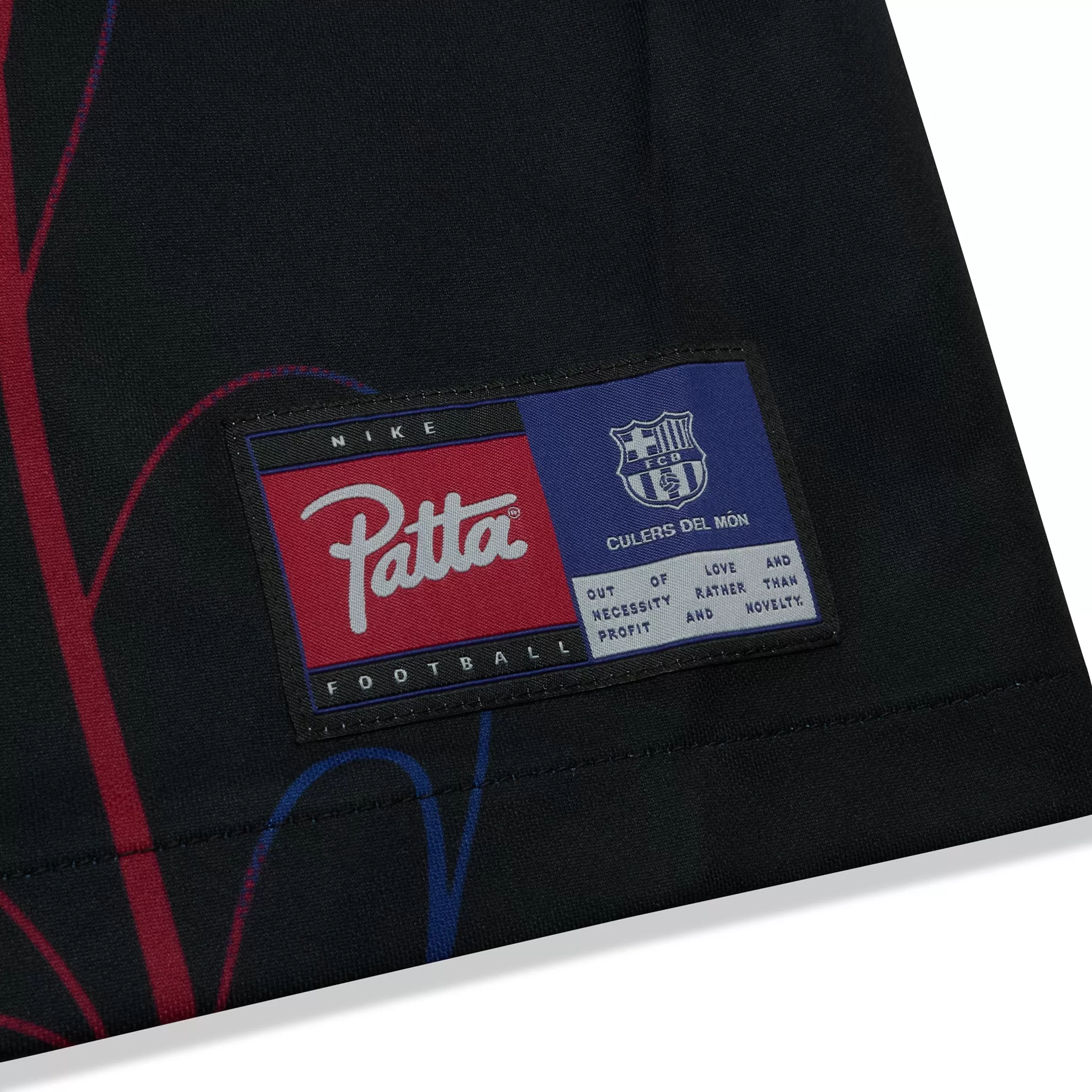 Nike x Patta x Barcelona FC Culers del Món Black White Pre-Match Jersey