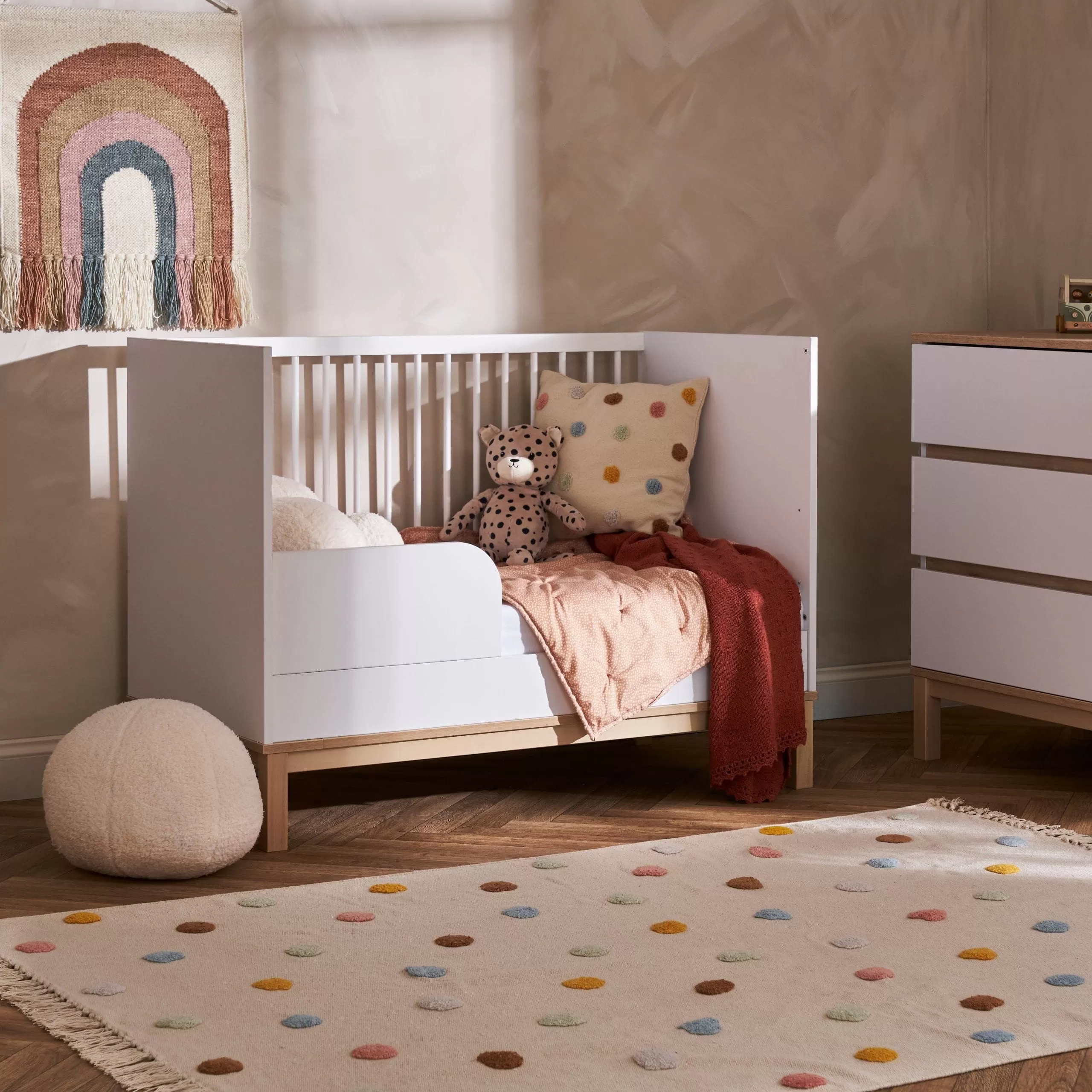 Obaby Astrid Mini 3 Piece Room Set - White