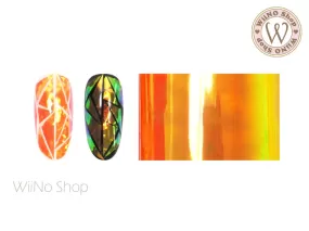 Orange Rainbow Nail Film (RB18)