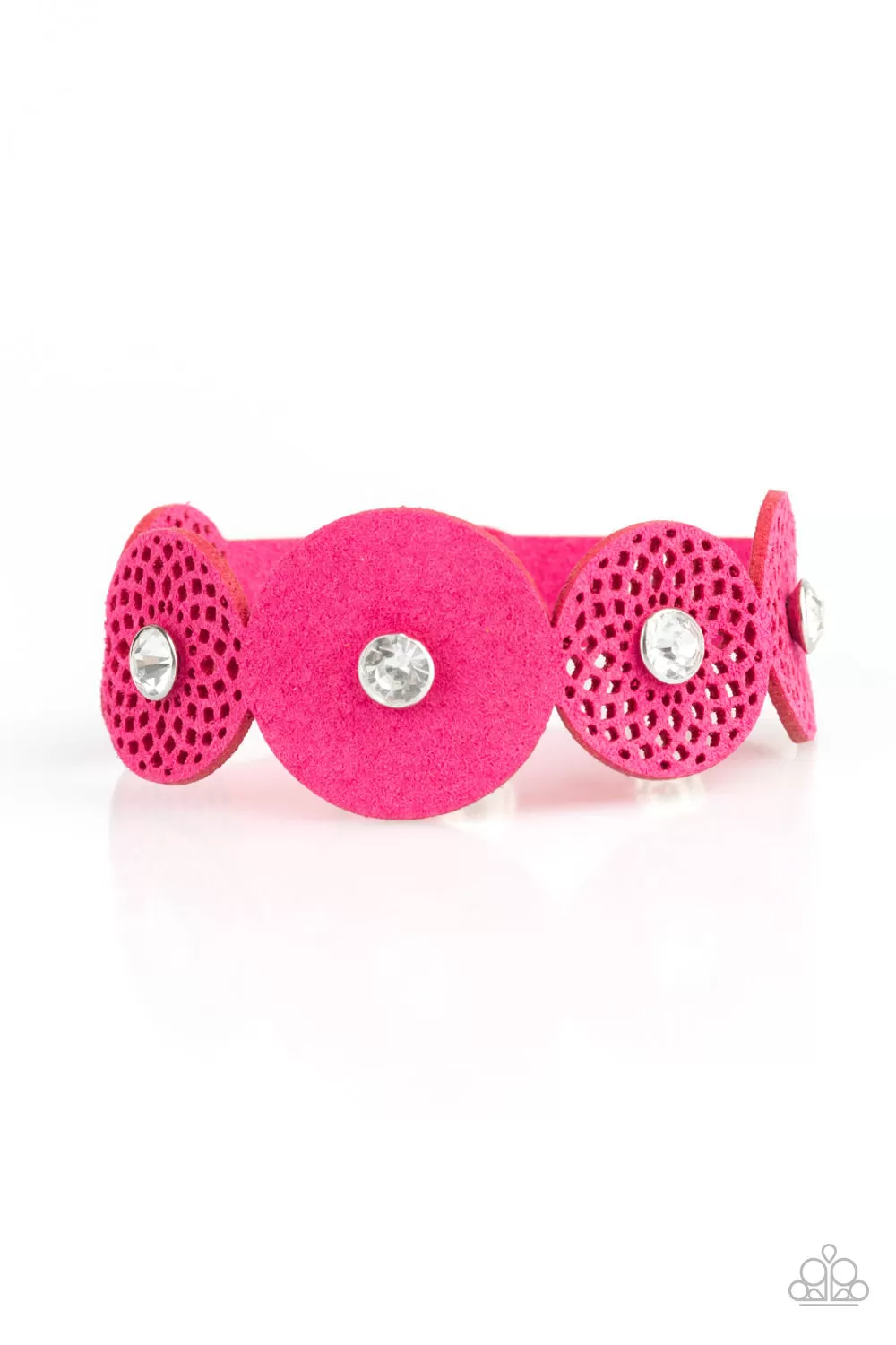 Paparazzi Poppin' Popstar - Pink Urban Bracelet