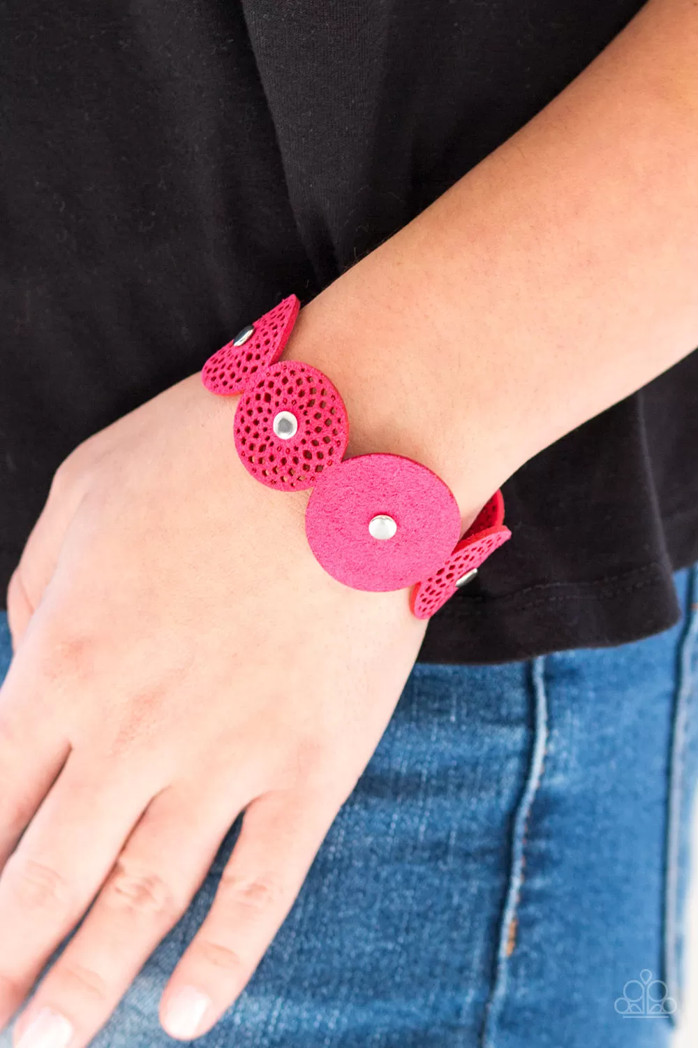 Paparazzi Poppin' Popstar - Pink Urban Bracelet