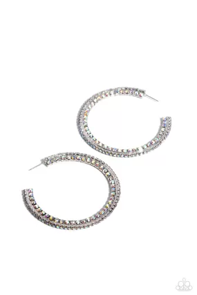 Paparazzi Scintillating Sass Multi Post Earrings