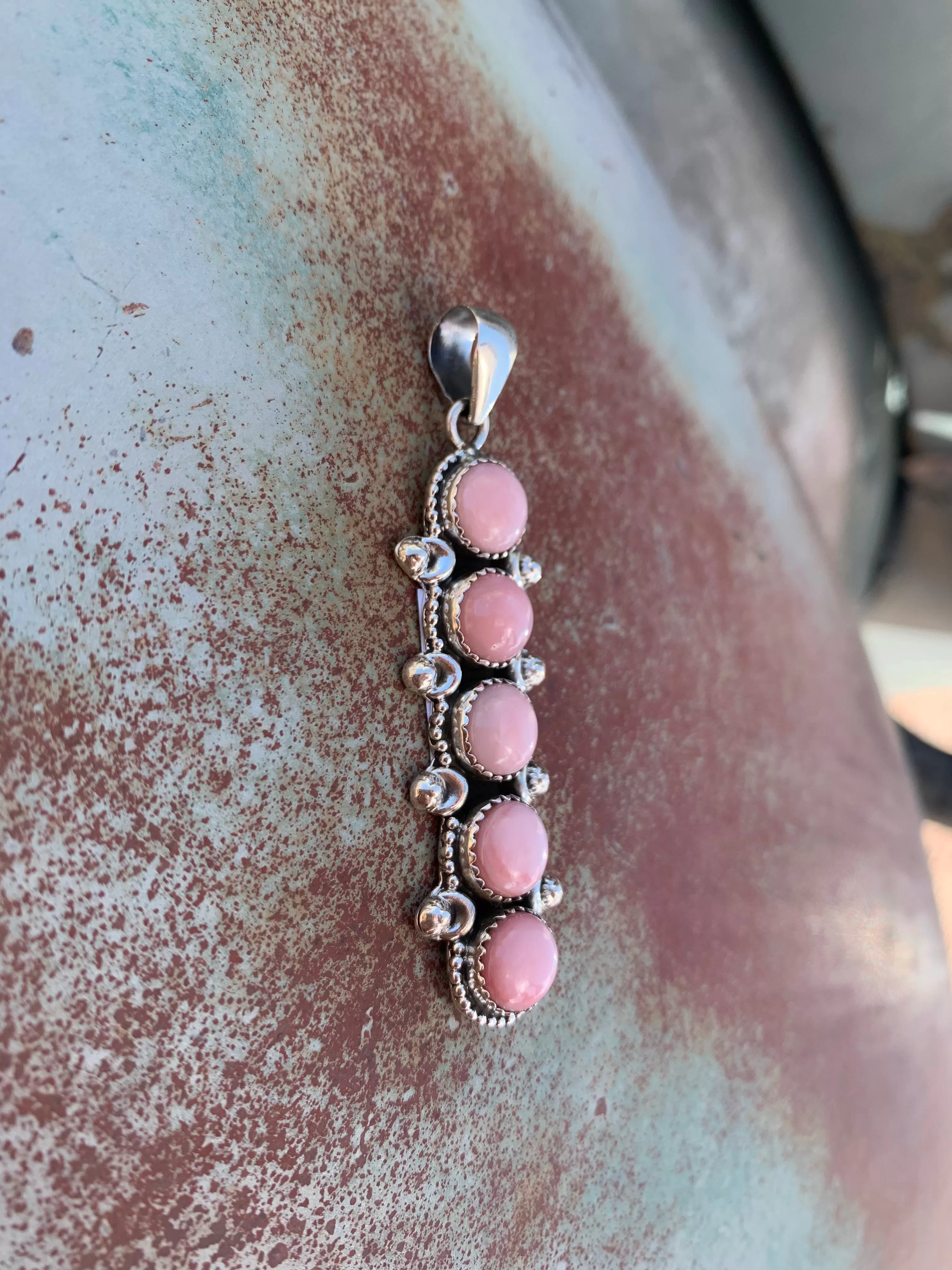 Pink Opal pendant