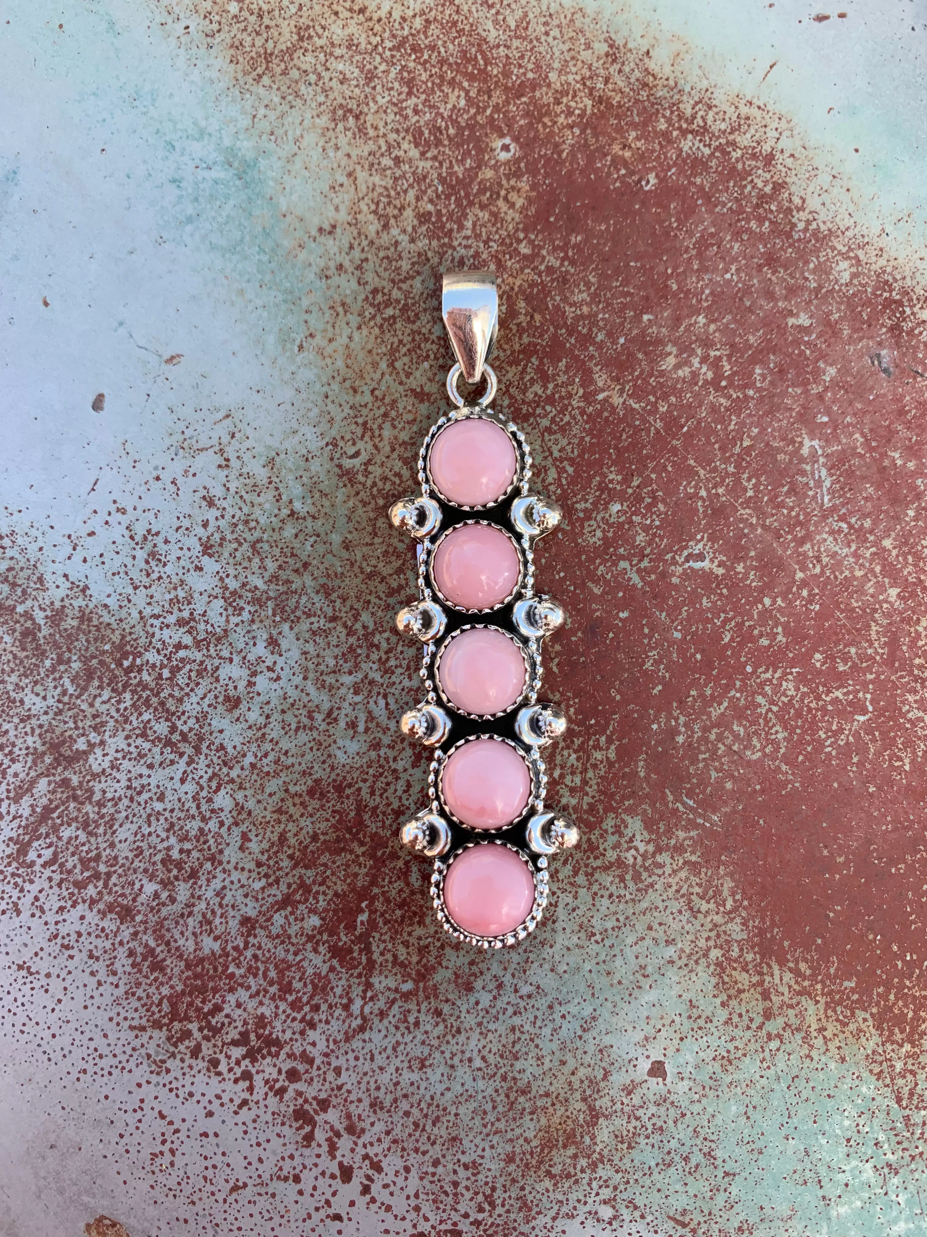 Pink Opal pendant