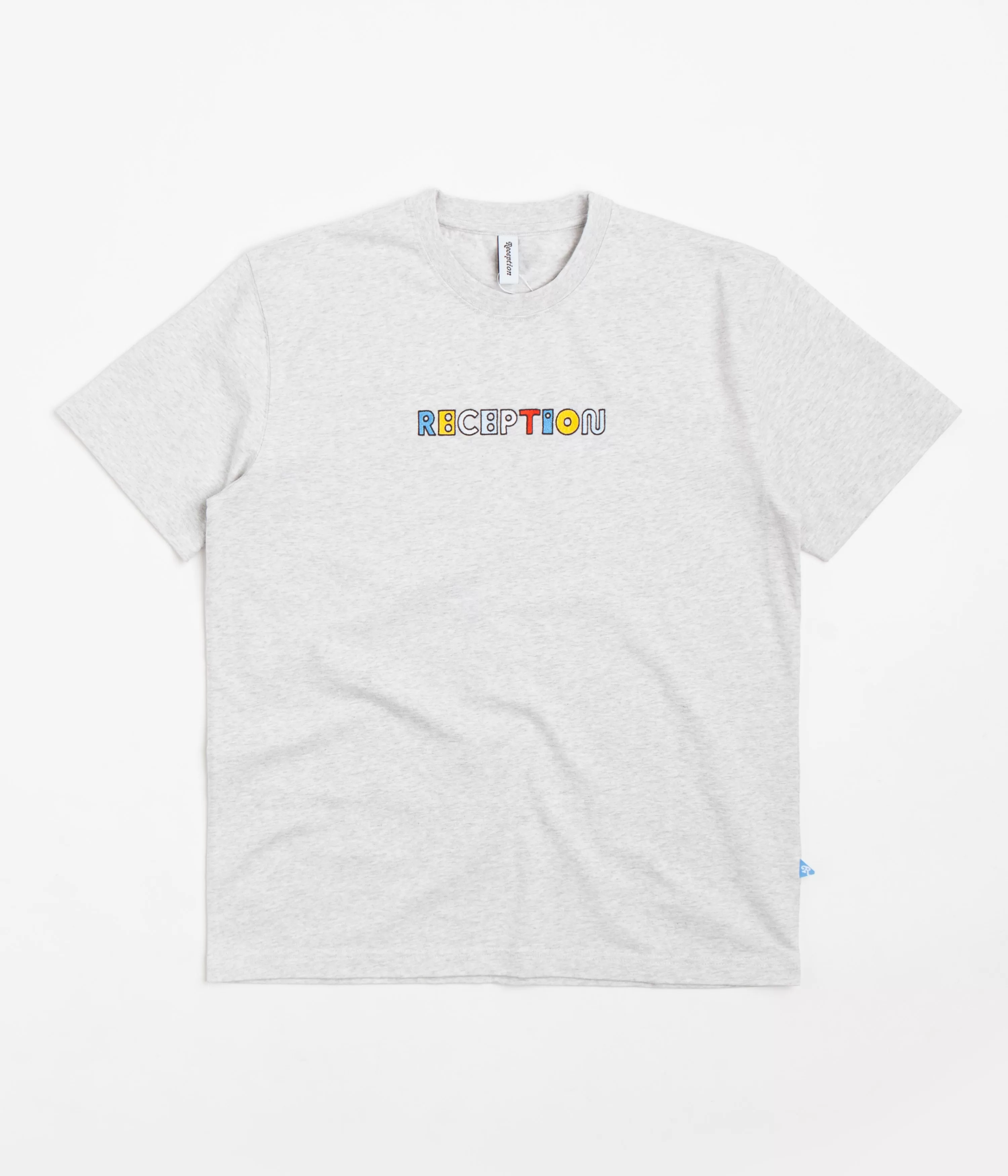 Reception Motto T-Shirt - Athletic Grey