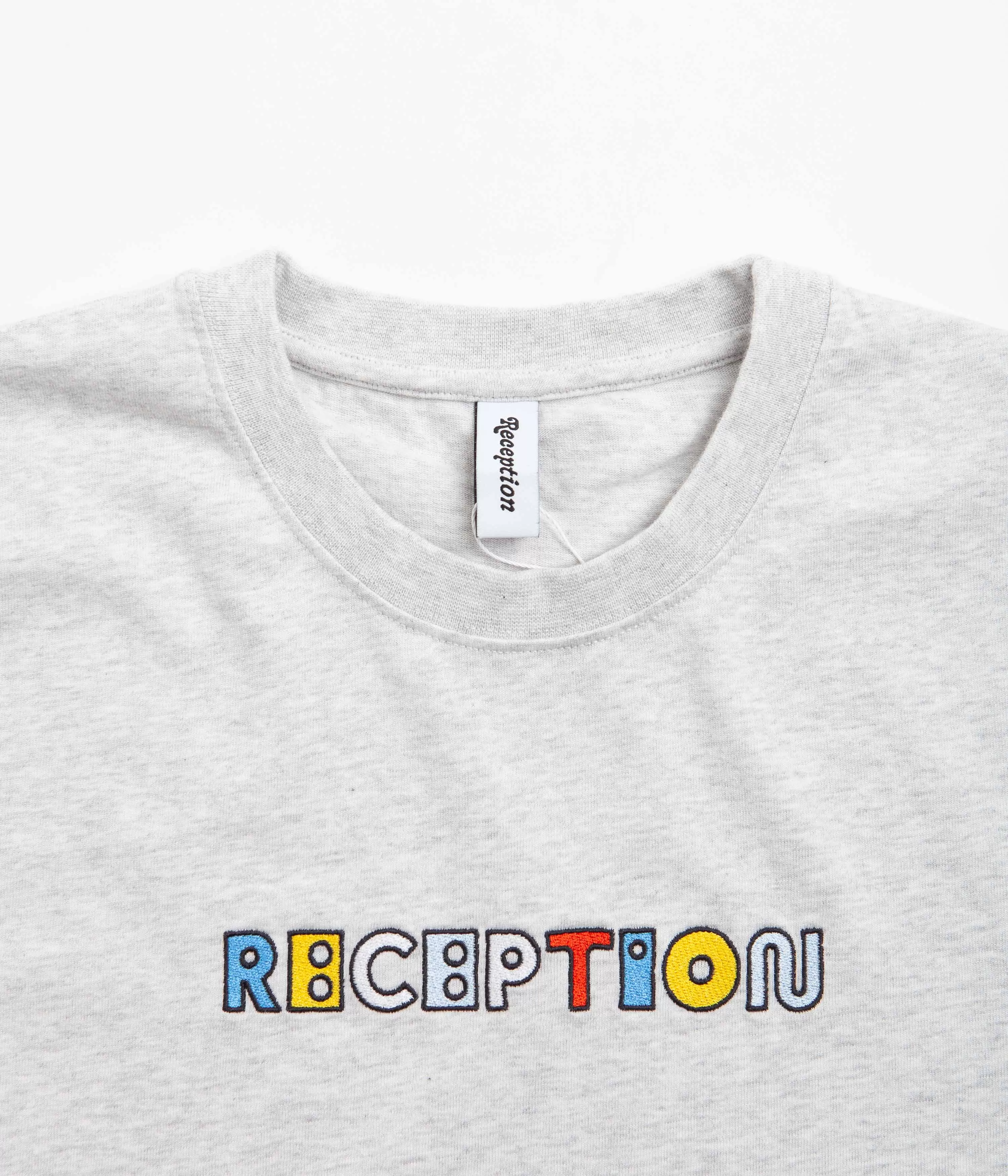 Reception Motto T-Shirt - Athletic Grey