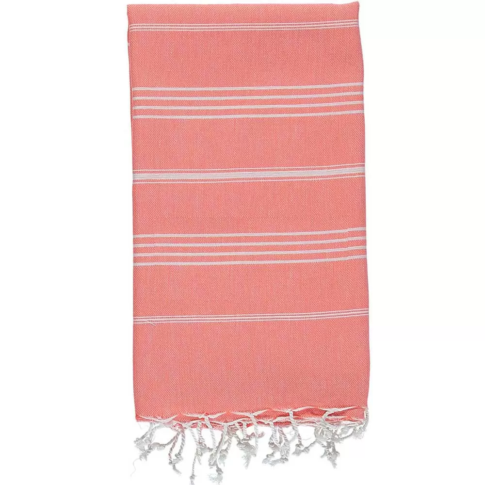 Red 100% Cotton Turkish Towel