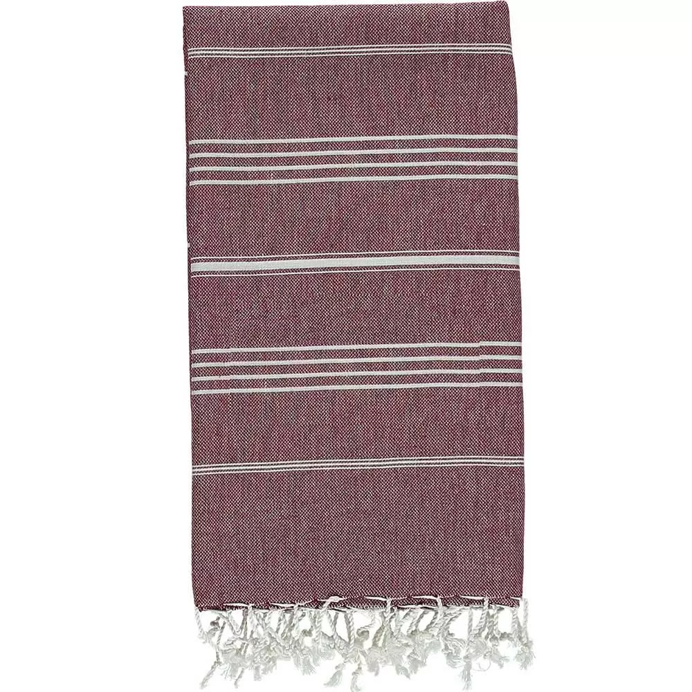 Red 100% Cotton Turkish Towel