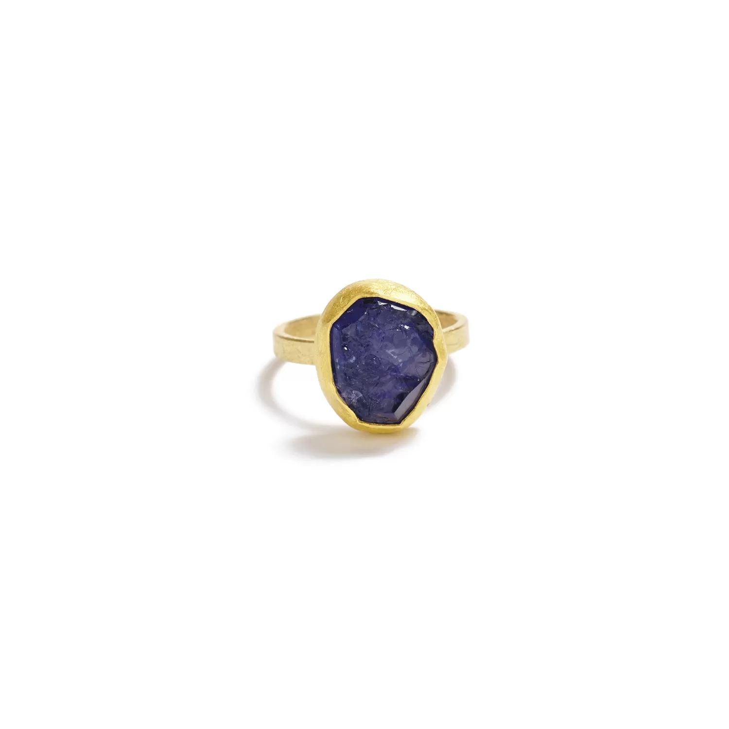 Rough Tanzanite Ring