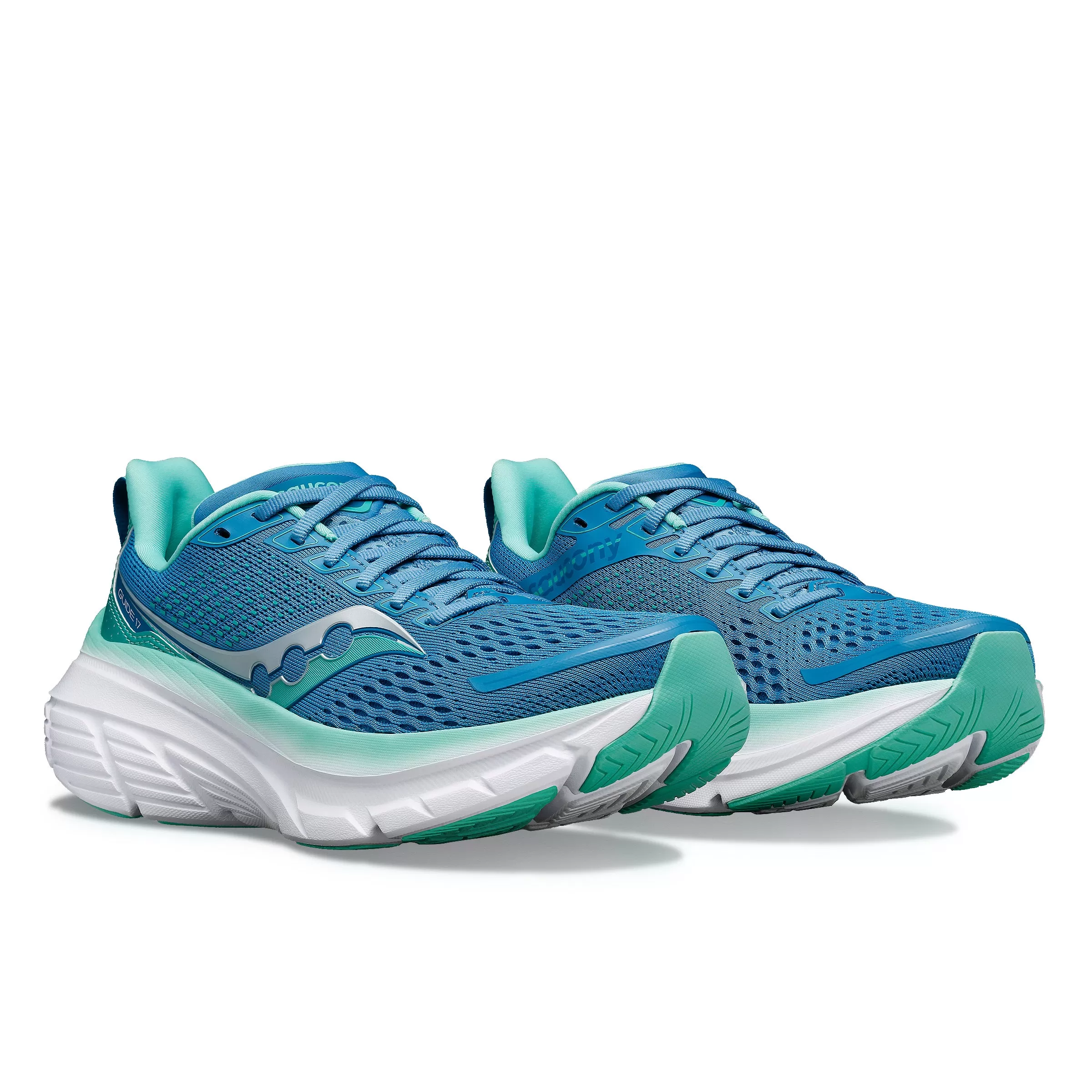 Saucony Guide 17 (Womens) - Breeze/Mint