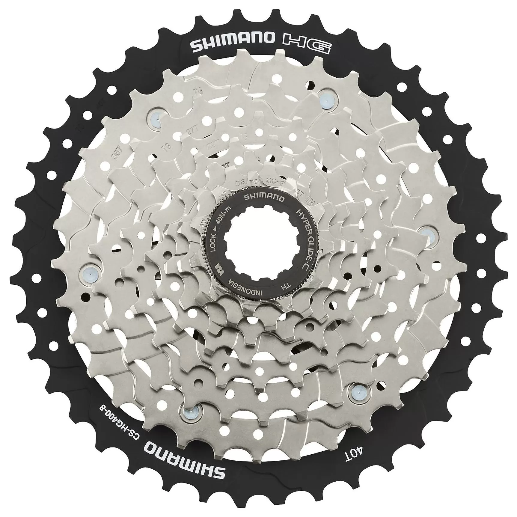 Shimano CS-HG400-8 Cassette - 8-speed | HyperGlide