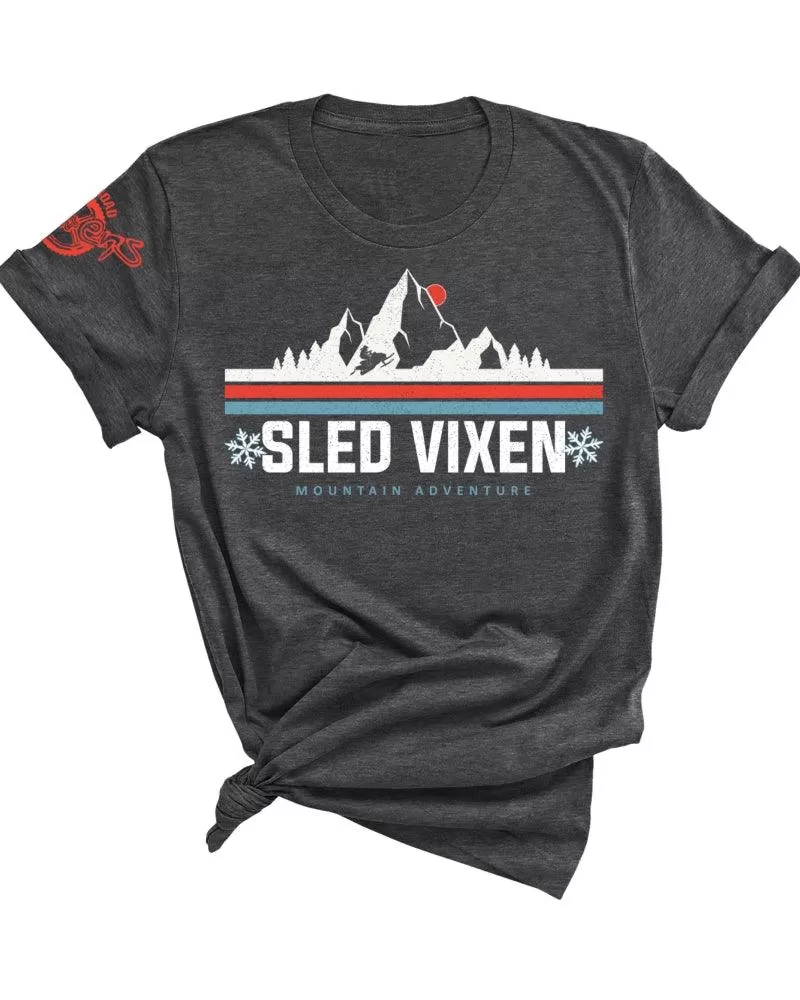 Sled Vixen Mountain Adventure Unisex Tee - BB