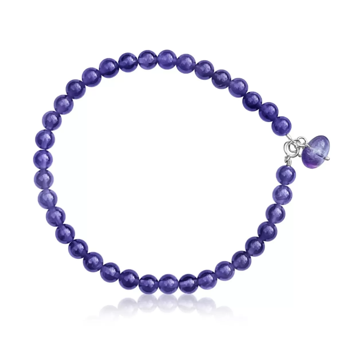 Soothing Emotions - Amethyst Anklet