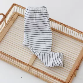 stripe leggings- 6-9 mths