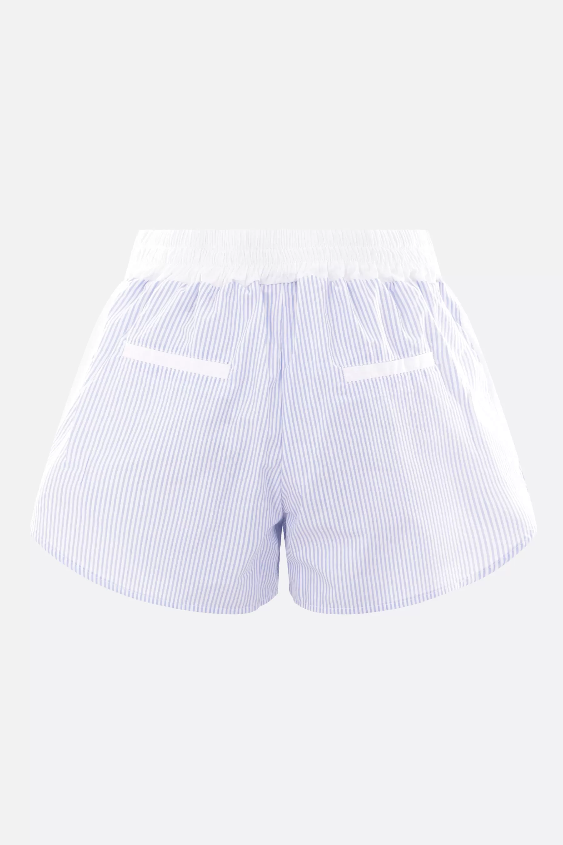 striped seersucker shorts