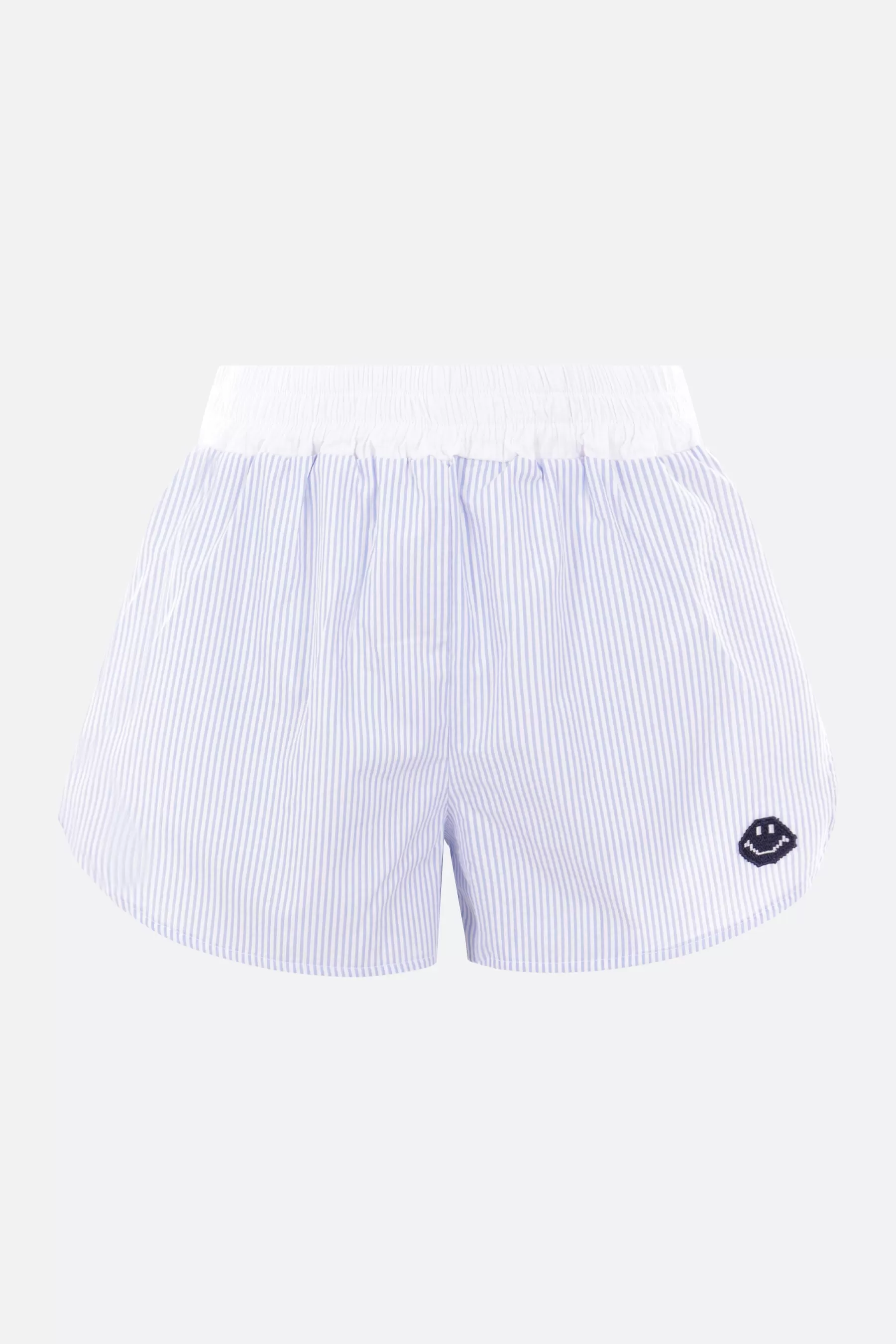 striped seersucker shorts