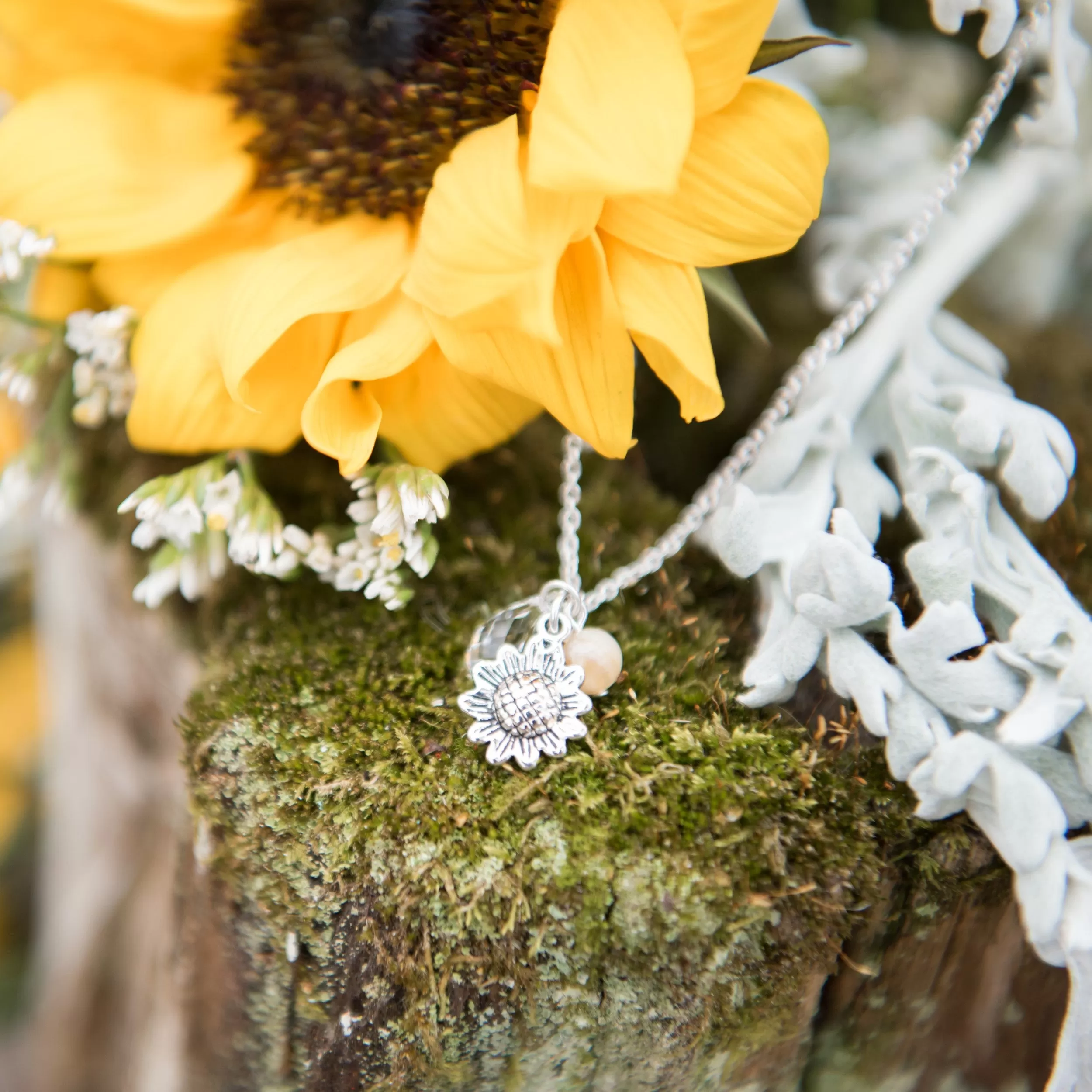 Sunflower Vibes   Necklace