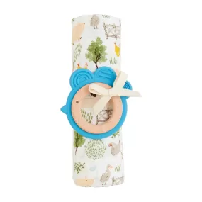 Swaddle & Teether Set