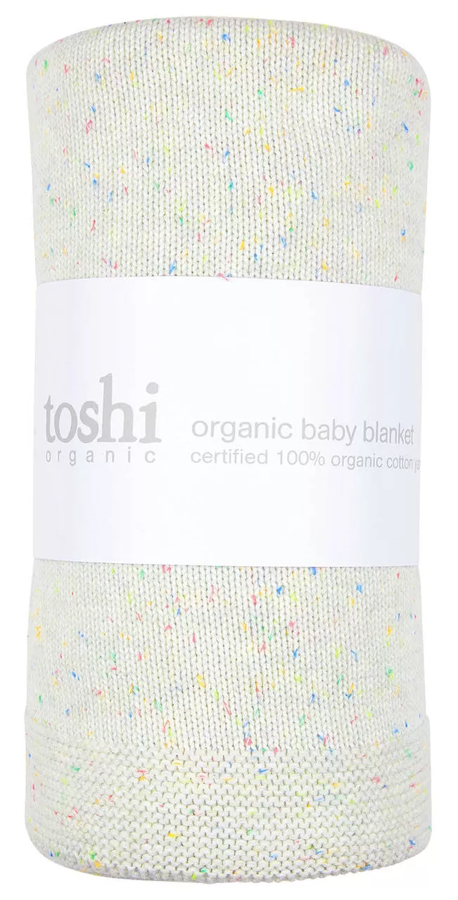 Toshi Organic Blanket Snowy SNOWFLAKE