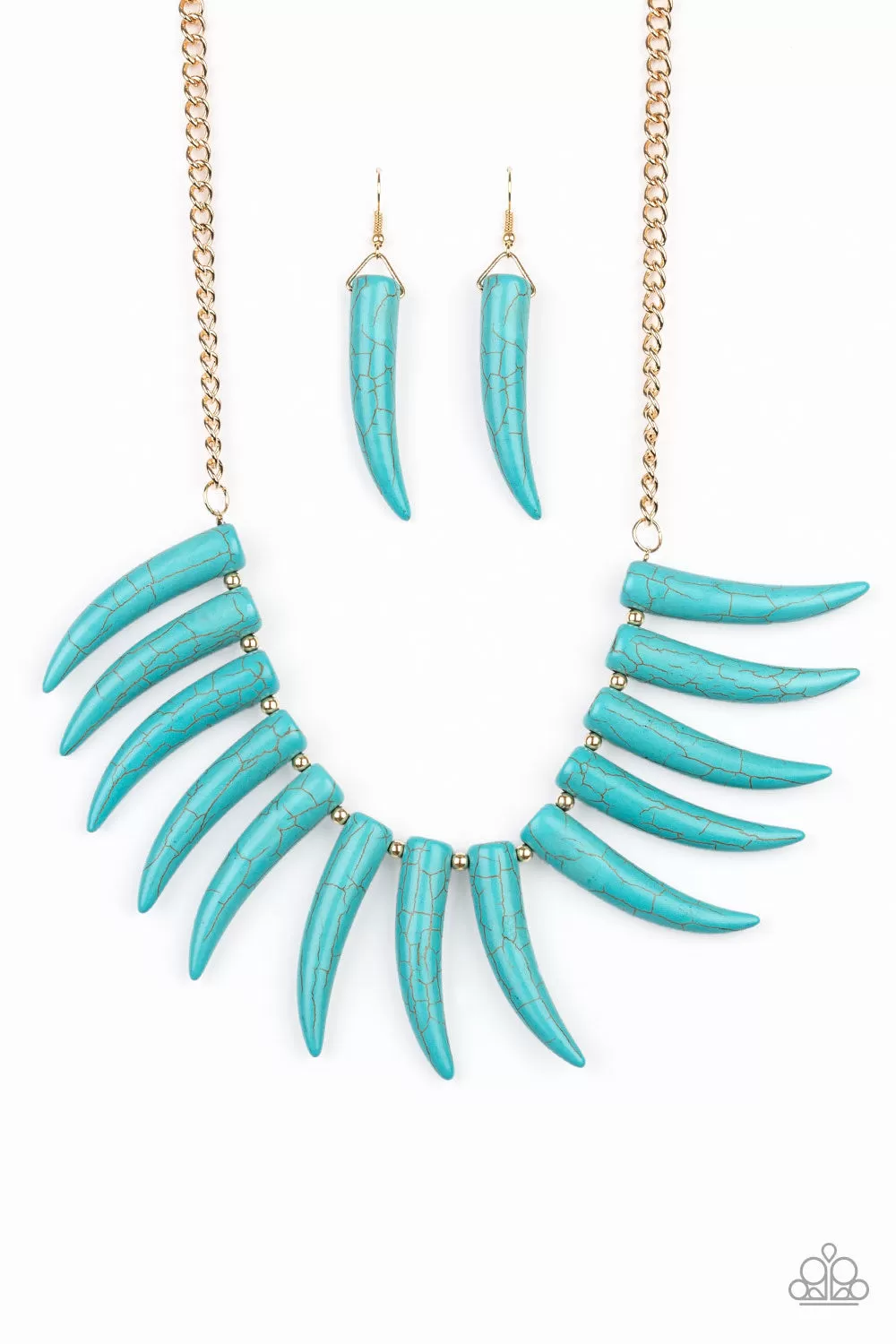 Tusk Tundra Blue-Necklace