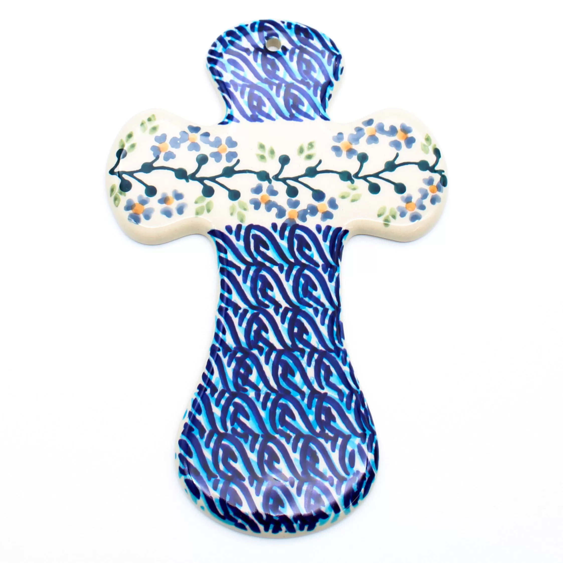 Wall Cross in Blue Meadow