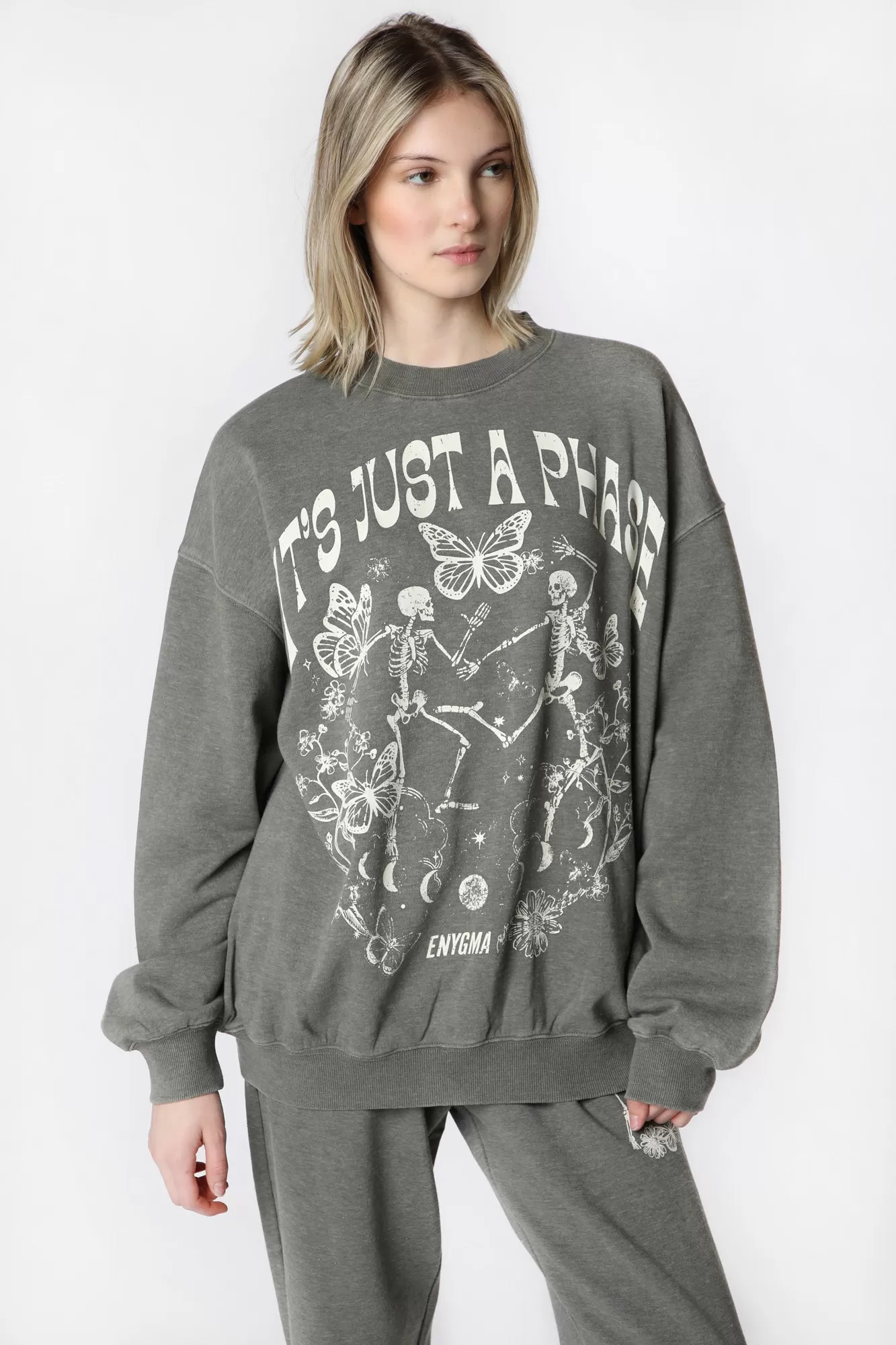 Womens Enygma Just a Phase Sweatshirt