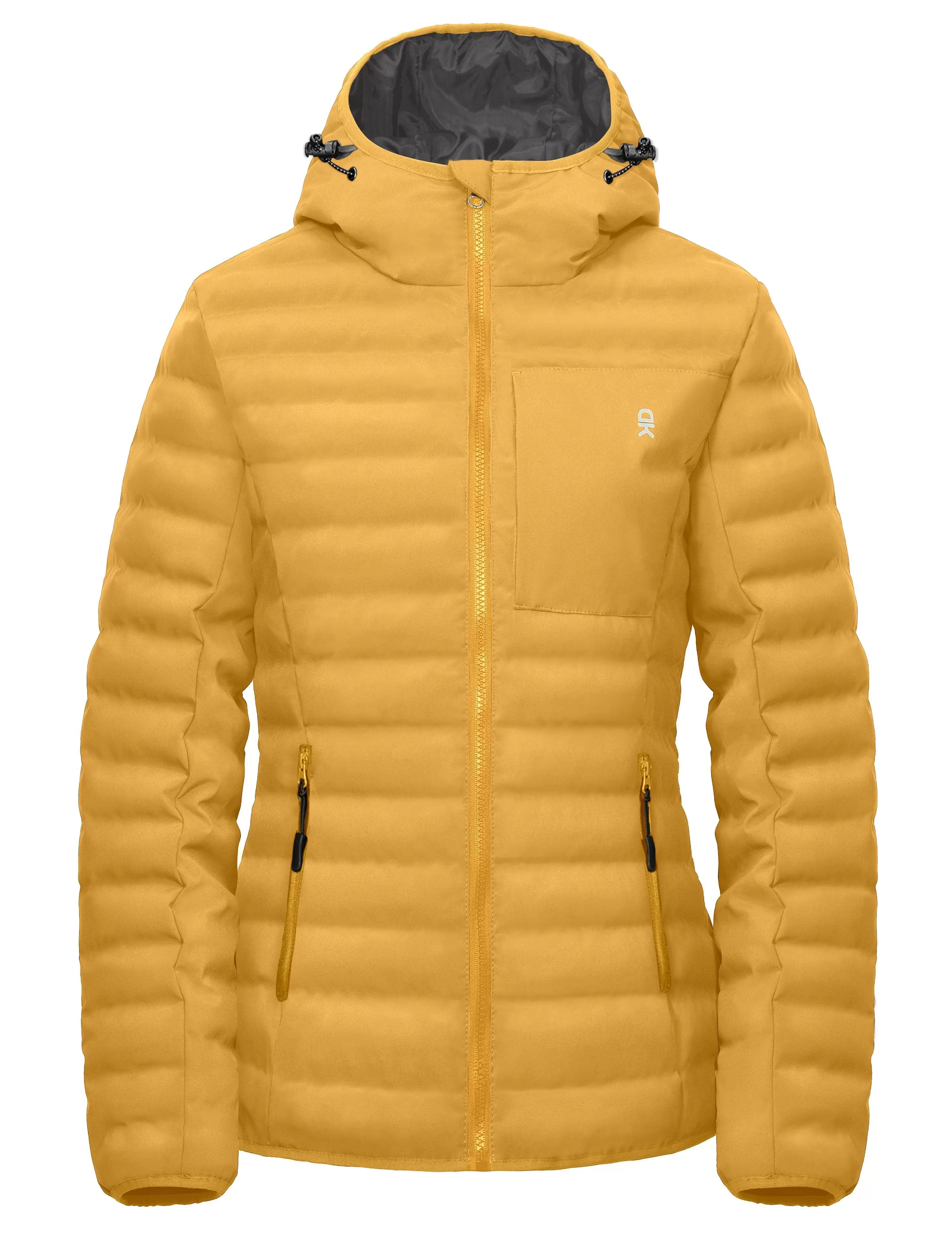 Women's Warm Waterproof Puffer Hooded Jacket