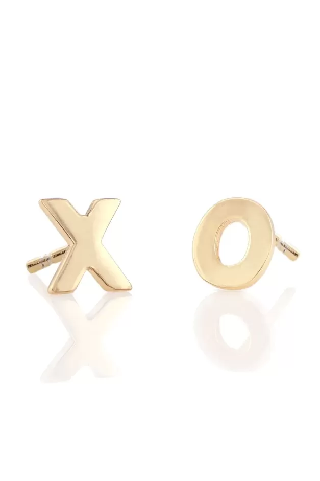 XO stud earrings